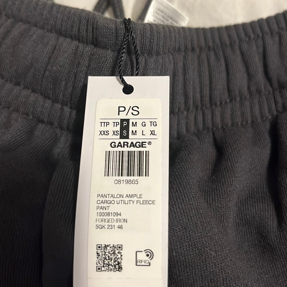 BRAND NEW grey garage sweat pants SIZE S